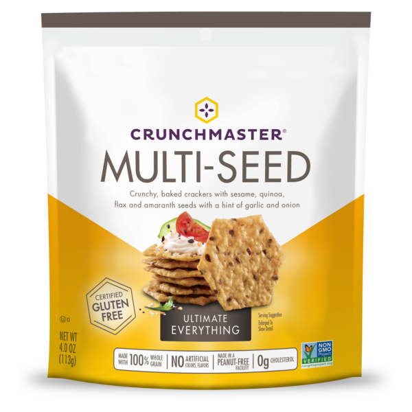 Crunchmaster Crunchmaster Multi-Seed Ultimate Everything 4 oz. Bag, PK12 41279NCD12CM